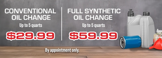 Oil Change Special